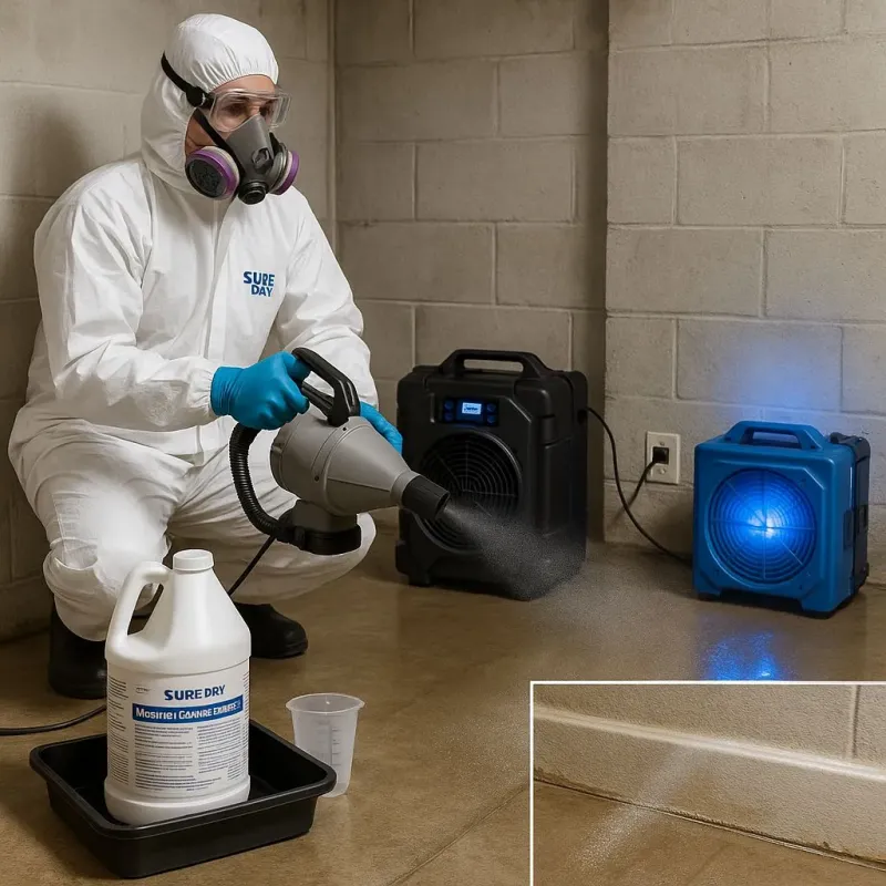 Sanitization and Odor Removal process in Southold, NY